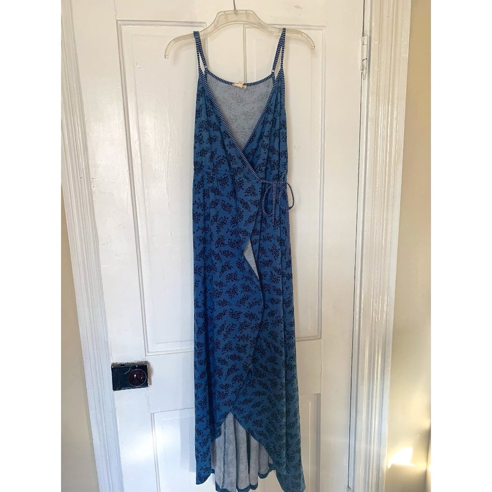 High Low Maxi Wrap Dress